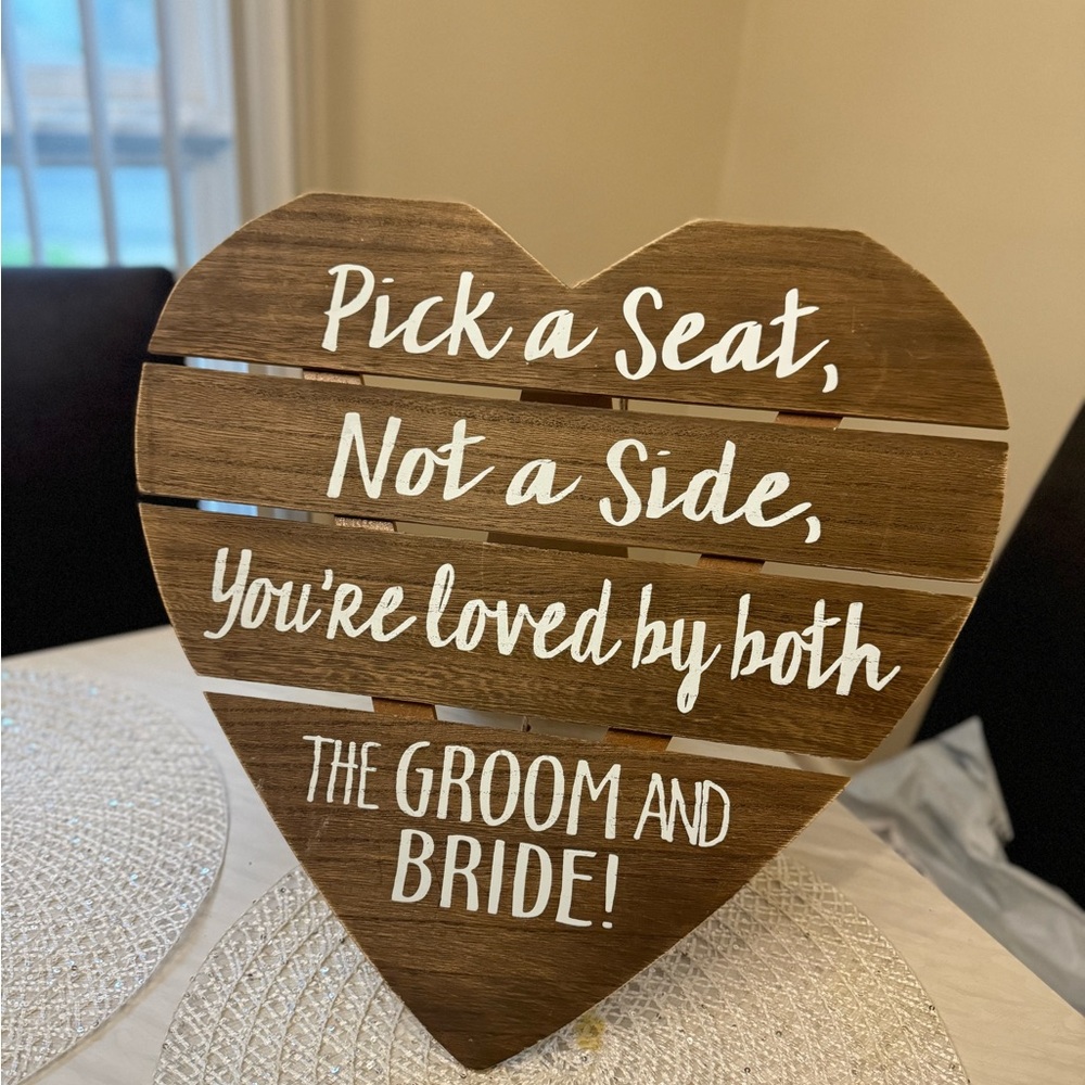 Wedding reception table piece